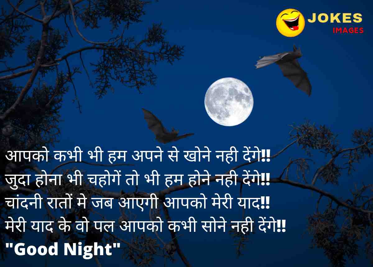 Good Night Message in Hindi 