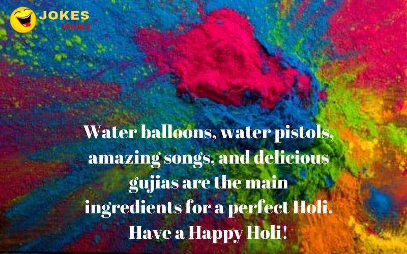 Holi Wishes in English