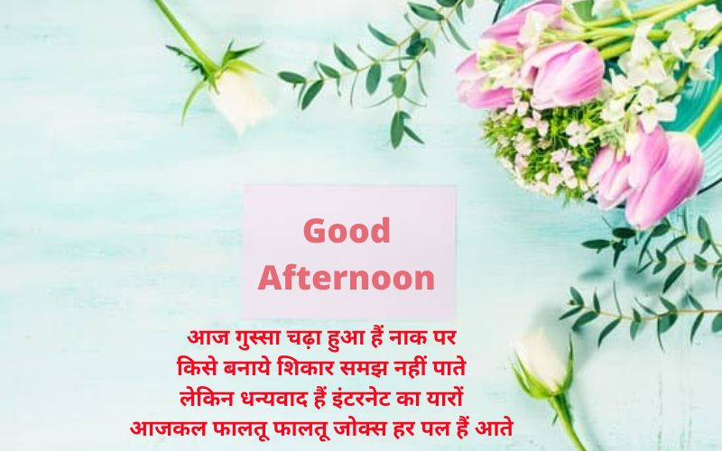Good Afternoon Wishes in hindi