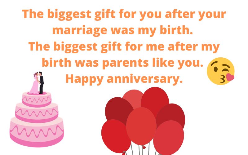 Funny Anniversary Wishes for Parents in Hindi