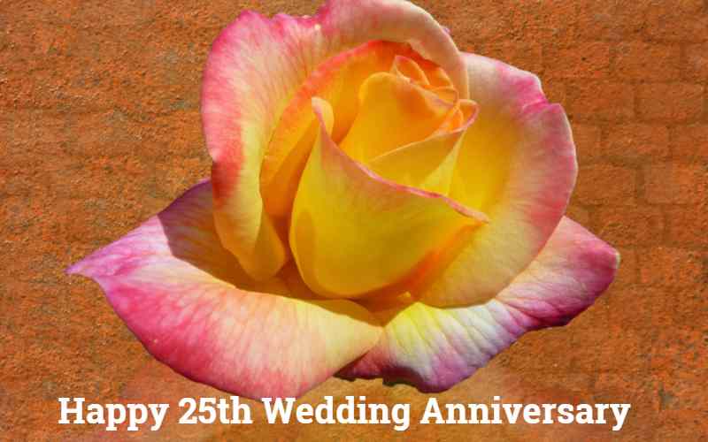 Happy 25th Wedding Anniversary Images